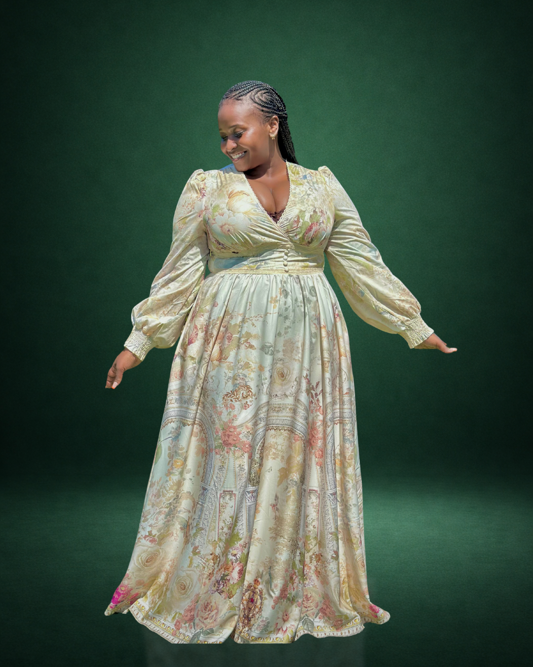 THE GARDEN MAXI DRESS