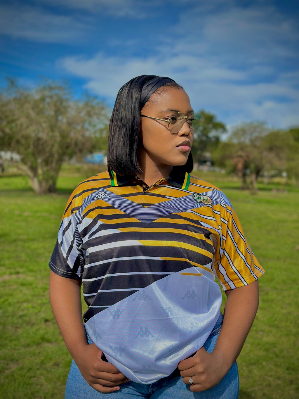 BAFANA BAFANA HOME JERSEY 1996