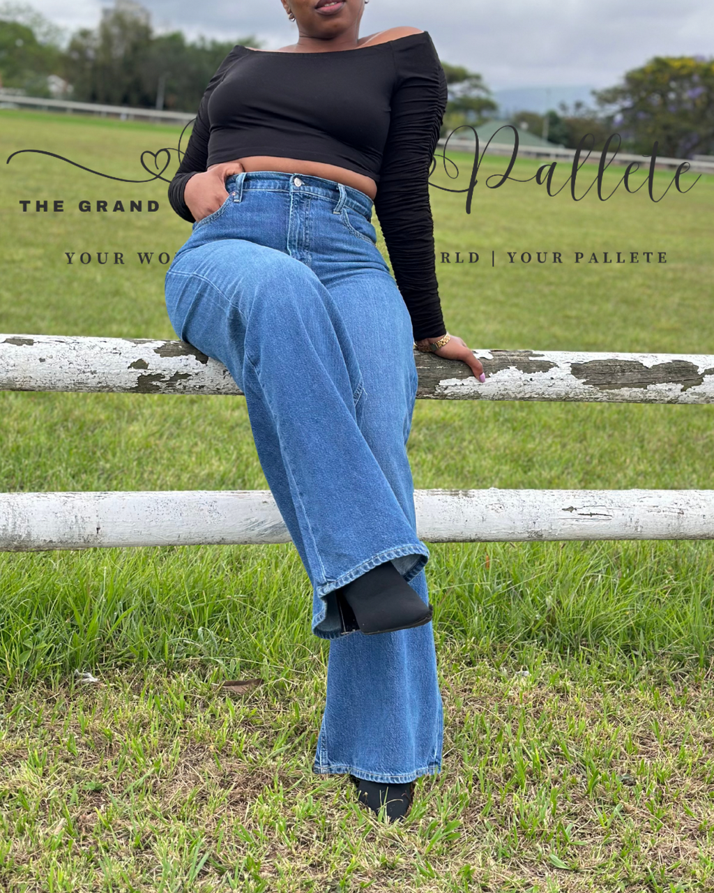 GAP LUXE WIDE-LEG DENIM