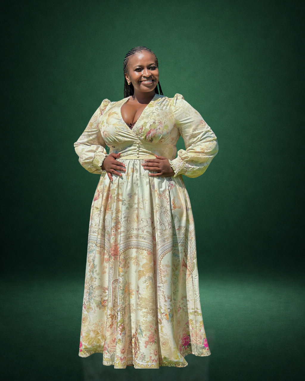 THE GARDEN MAXI DRESS