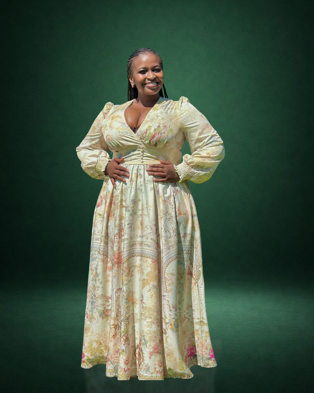 THE GARDEN MAXI DRESS